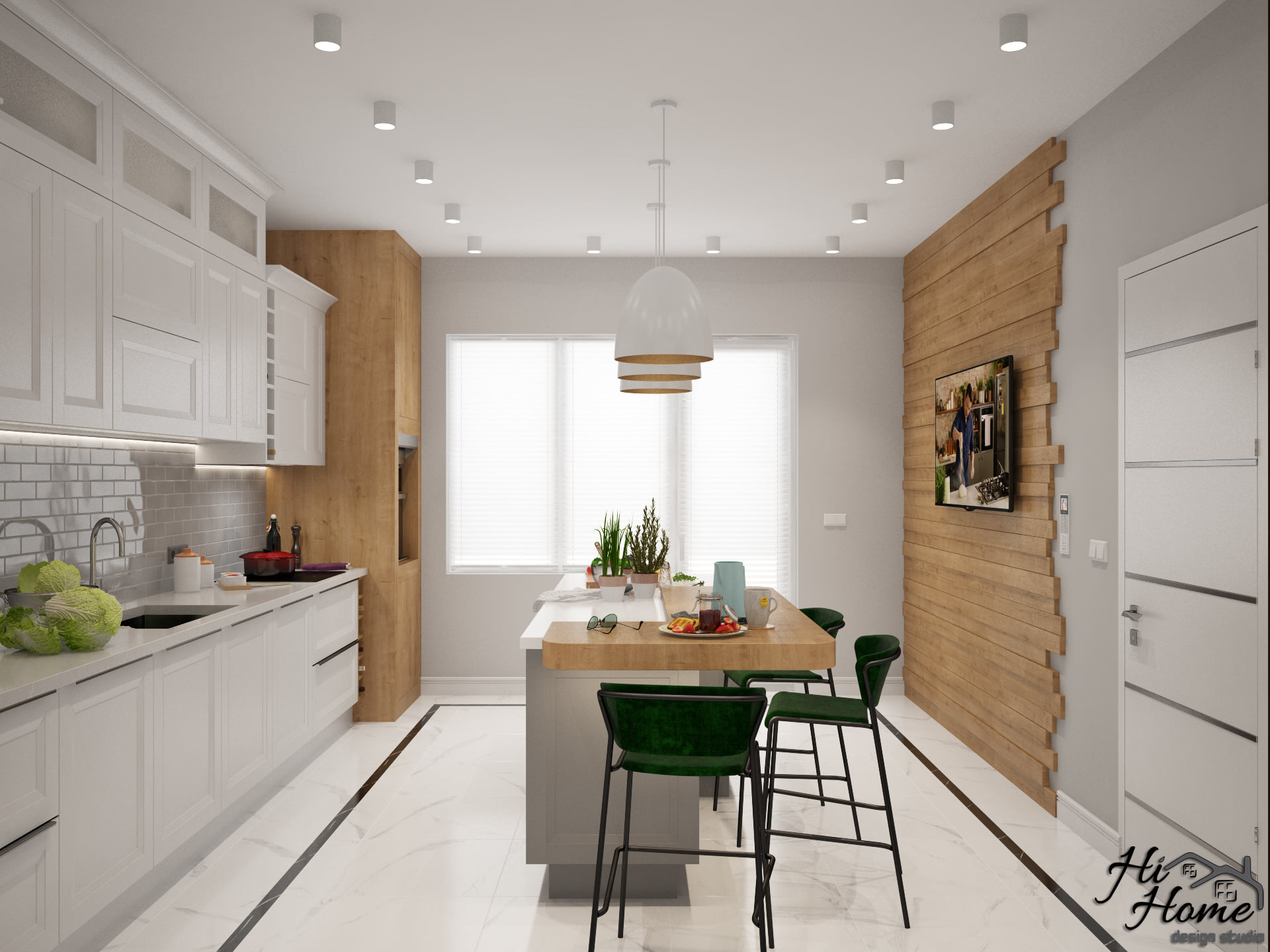 Интериор на кухня – Hi Home Design Studio